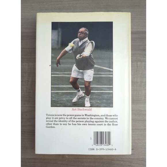 Whose Rose Garden is it Anyway Hardcover By Art Buchwald DJ - Picture 2 of 4